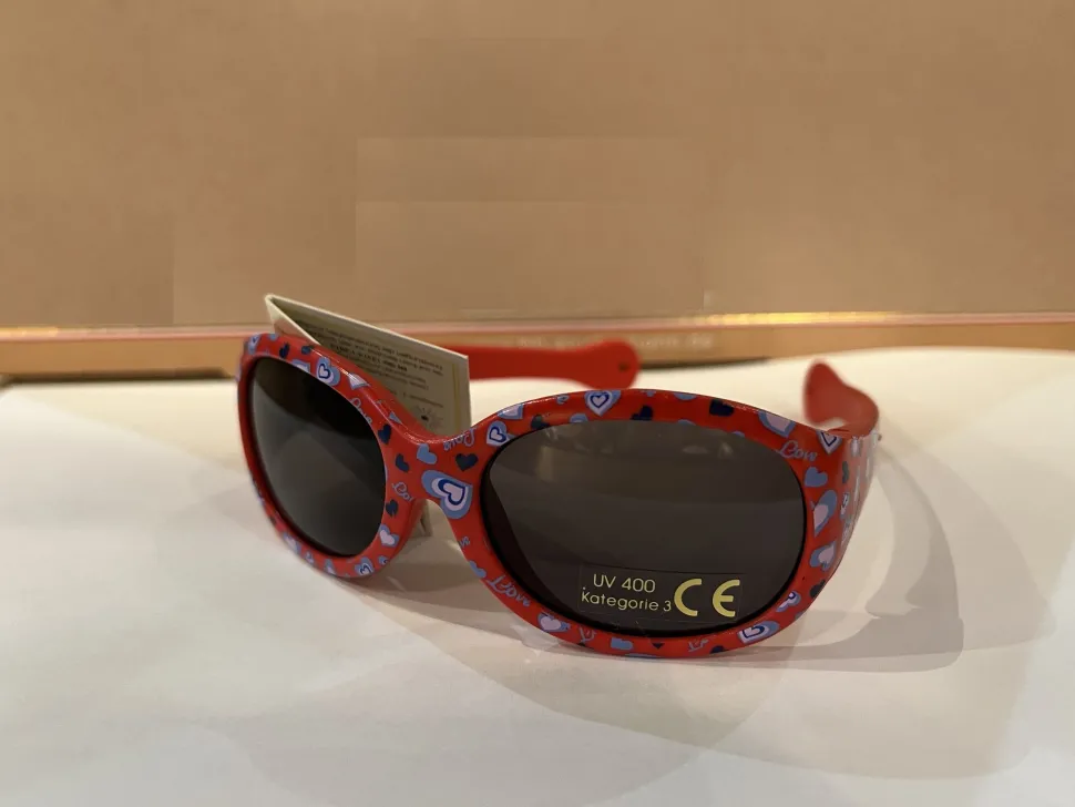 BB Klostermann Flex Zonnebril Rood Hartjes