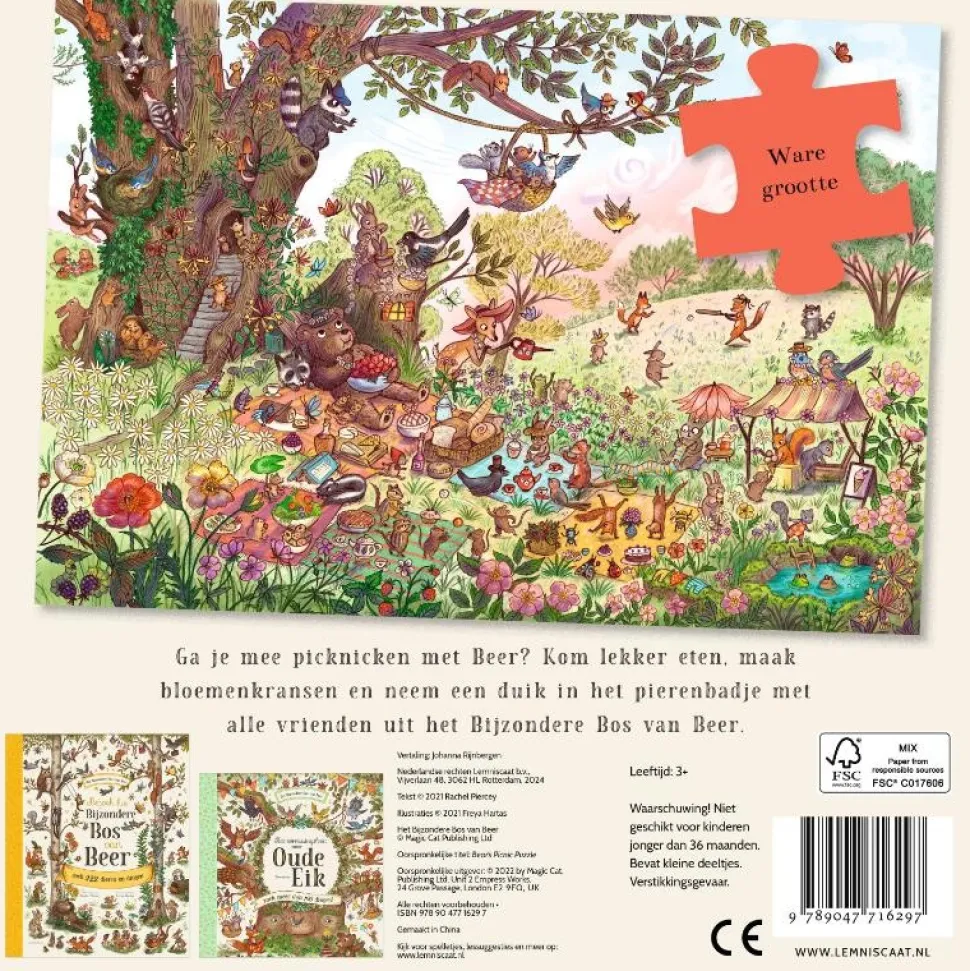 Beers picknick puzzel 100pcs