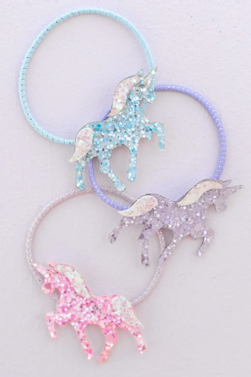 Boutique Pretty Pony PT Holders, 3 Pcs