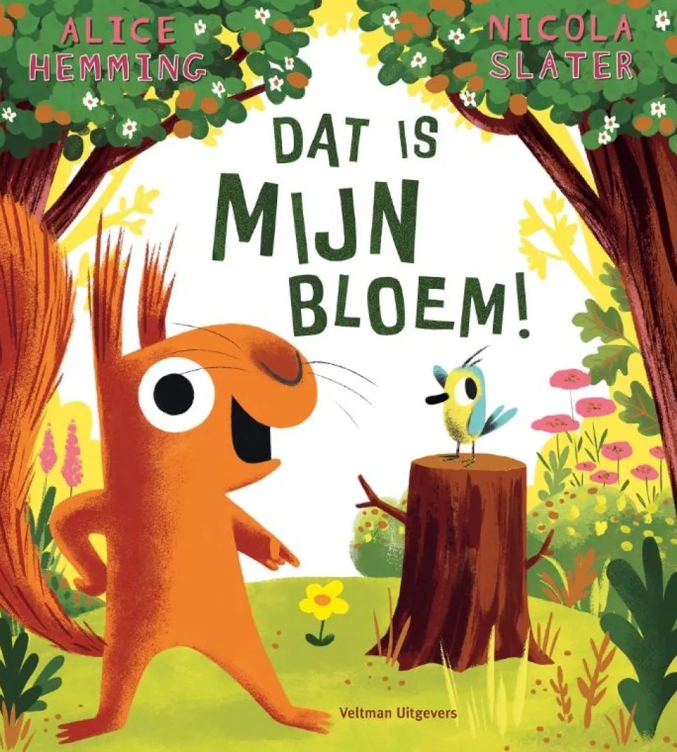Dat is MIJN bloem!