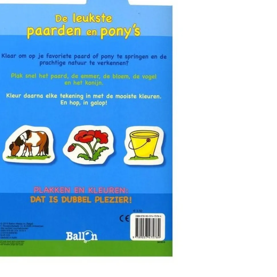 De leukste paarden en pony's plakboek