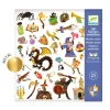 Djeco Stickers Middeleeuwen 160pcs