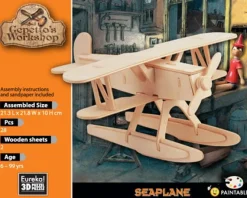 Eureka 3D Hout Model Gepetto´s Seaplane
