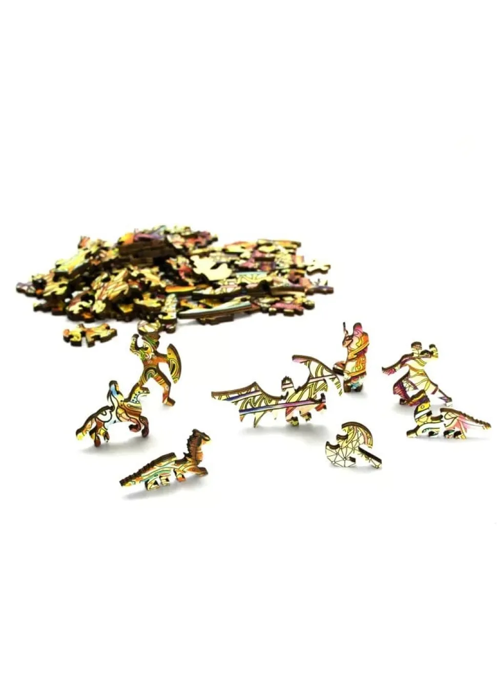Eureka Rainbo Houten Puzzel Draak 104pcs