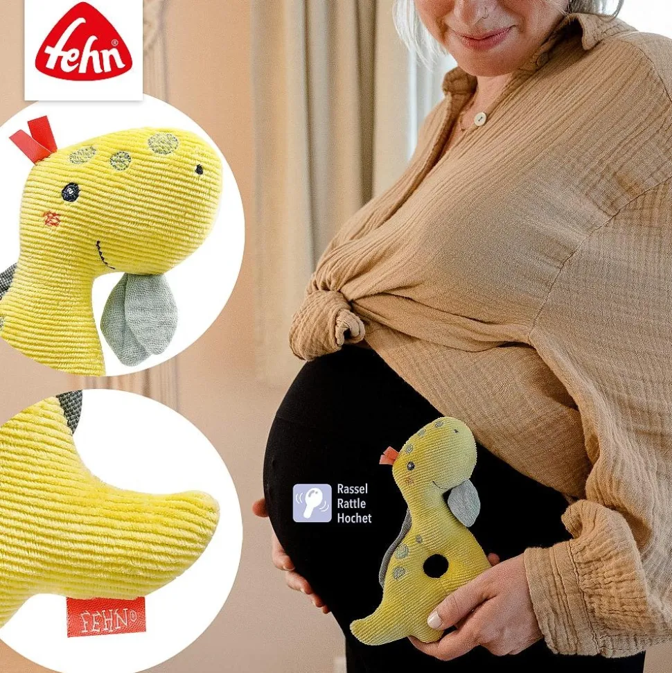 Fehn Grijpfiguur Rammelaar Dino