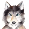 Fritsy Postkaart Wolf
