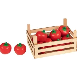 GOKI Tomaten in Kistje Hout