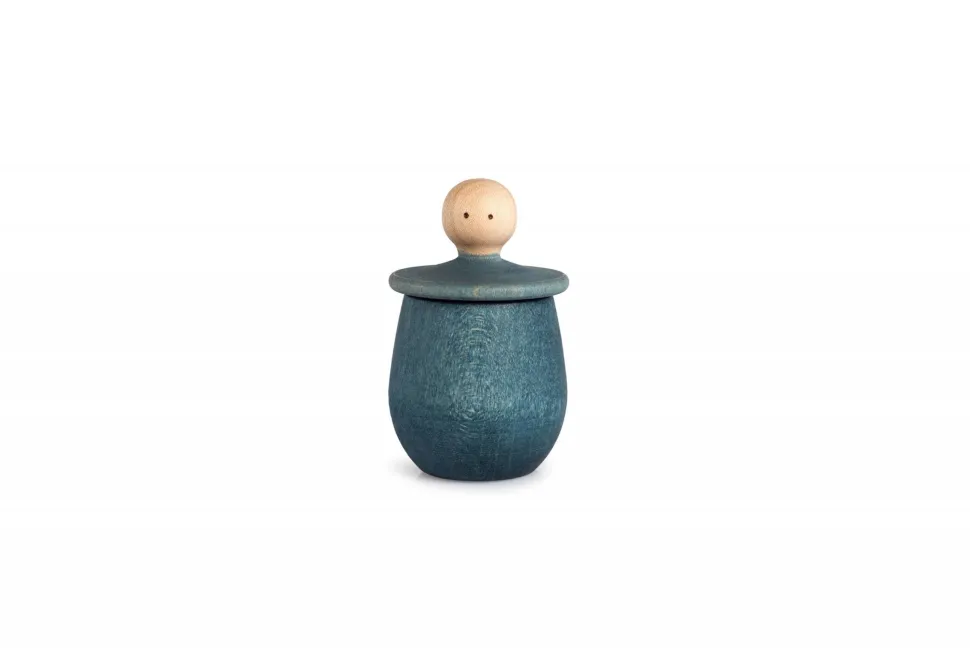 Grapat Little Things Blue Houten Opbergdoosje 21-225