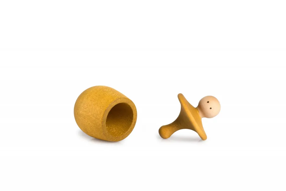 Grapat Little Things Yellow Houten Opbergdoosje 21-227