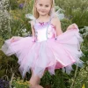 Great Pretenders Jurk met Hoofdband Woodland Butterfly Dress size 5-6
