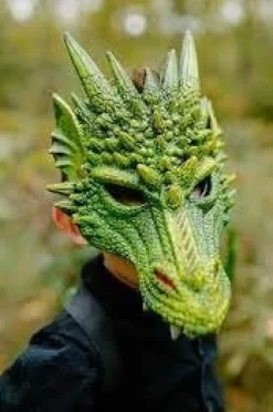 Great Pretenders Masker Draak Groen