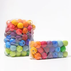 Grimm's Houten Regenboog Kralen set 36-delig 10240