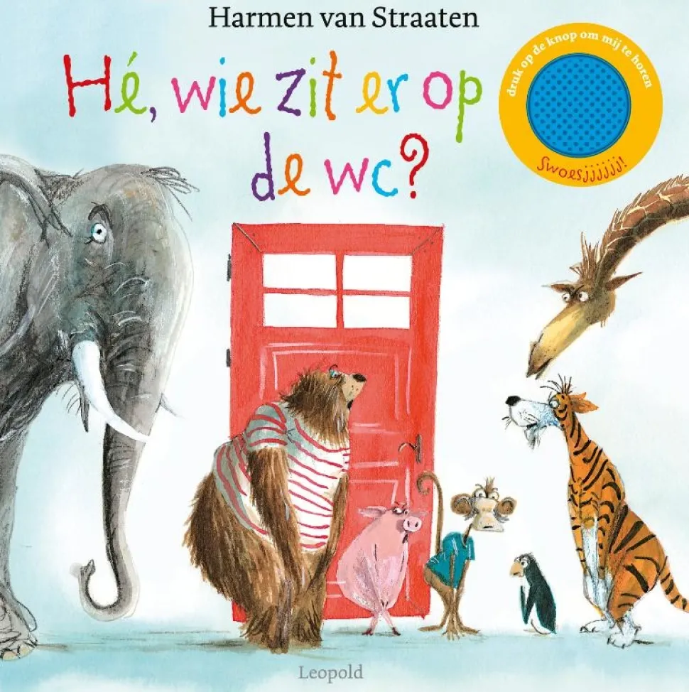 Hé, wie zit er op de wc?