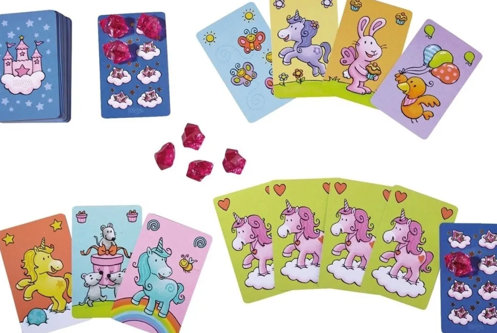 Haba Spel Eenhoorn Flonkgerglans vriendenkwartet (Nederlands)