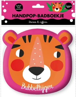 Handpop badboekje Tijger