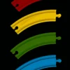 Hape Spoorbaan Uitbreiding Regenboog Track Pack