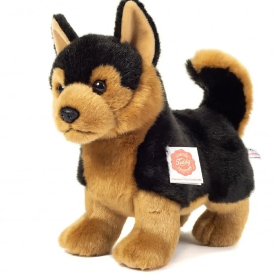 Hermann Teddy Knuffel Herdershond Staand 23cm