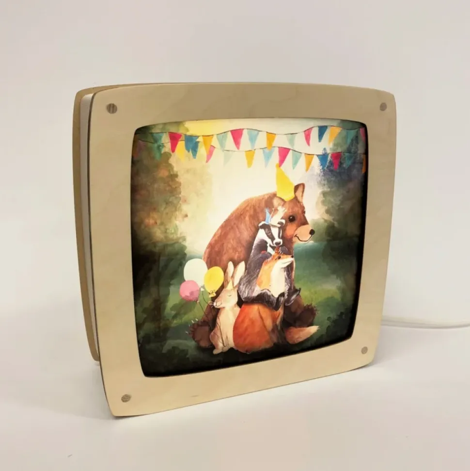 Het Houtlokael Seizoenslamp