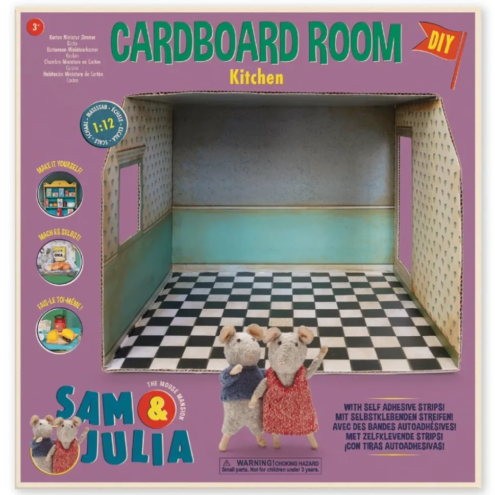 Het Muizenhuis Cardboard Room Kitchen
