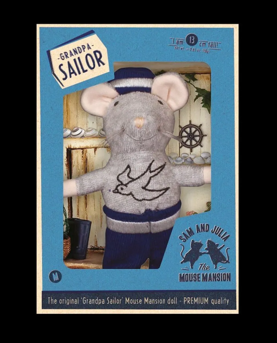 Het Muizenhuis Knuffel Muis Opa Zeeman