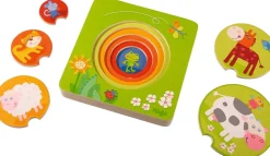 Houten puzzel Boerderijdieren