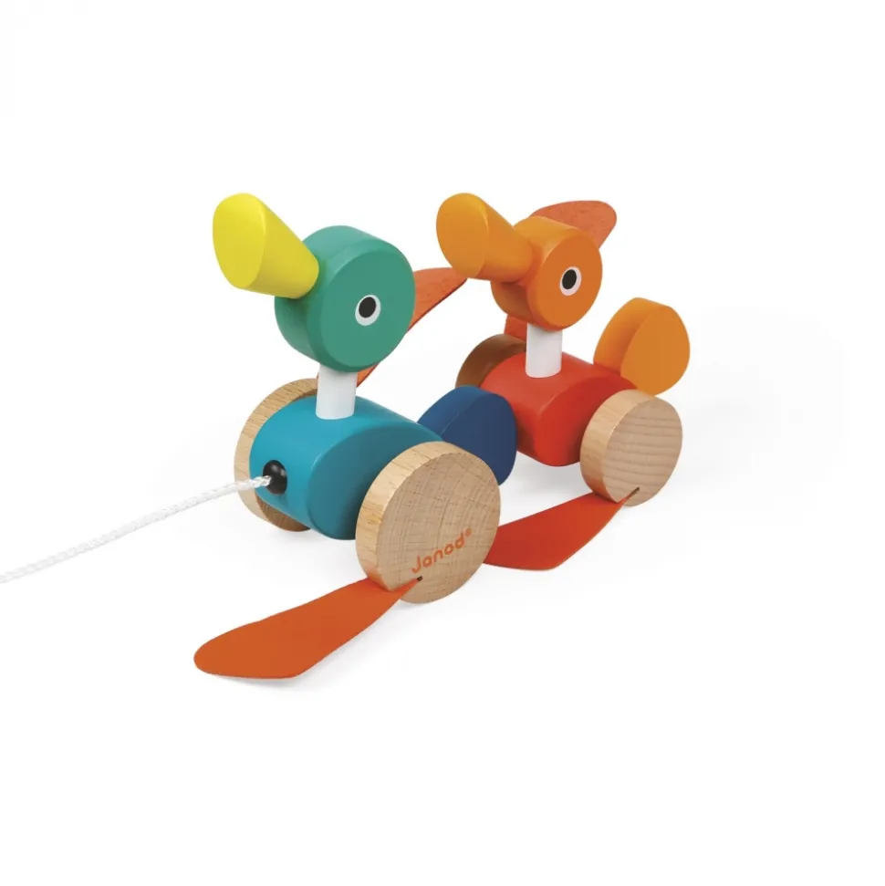 Janod Trekfiguur Eendenfamilie Zigolos
