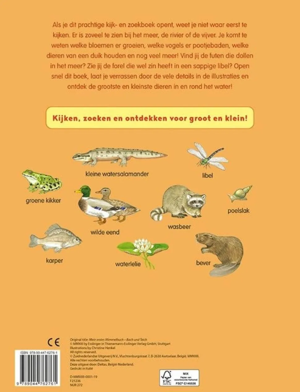 Kijk- en zoekboek bij het water