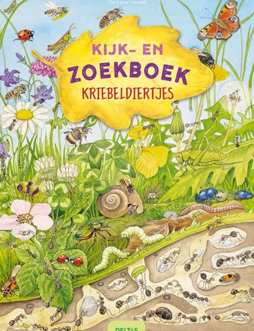 Kijk- en zoekboek Kriebeldiertjes