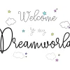 Limundo Motief Dreamworld Wandlamp Rechthoekig