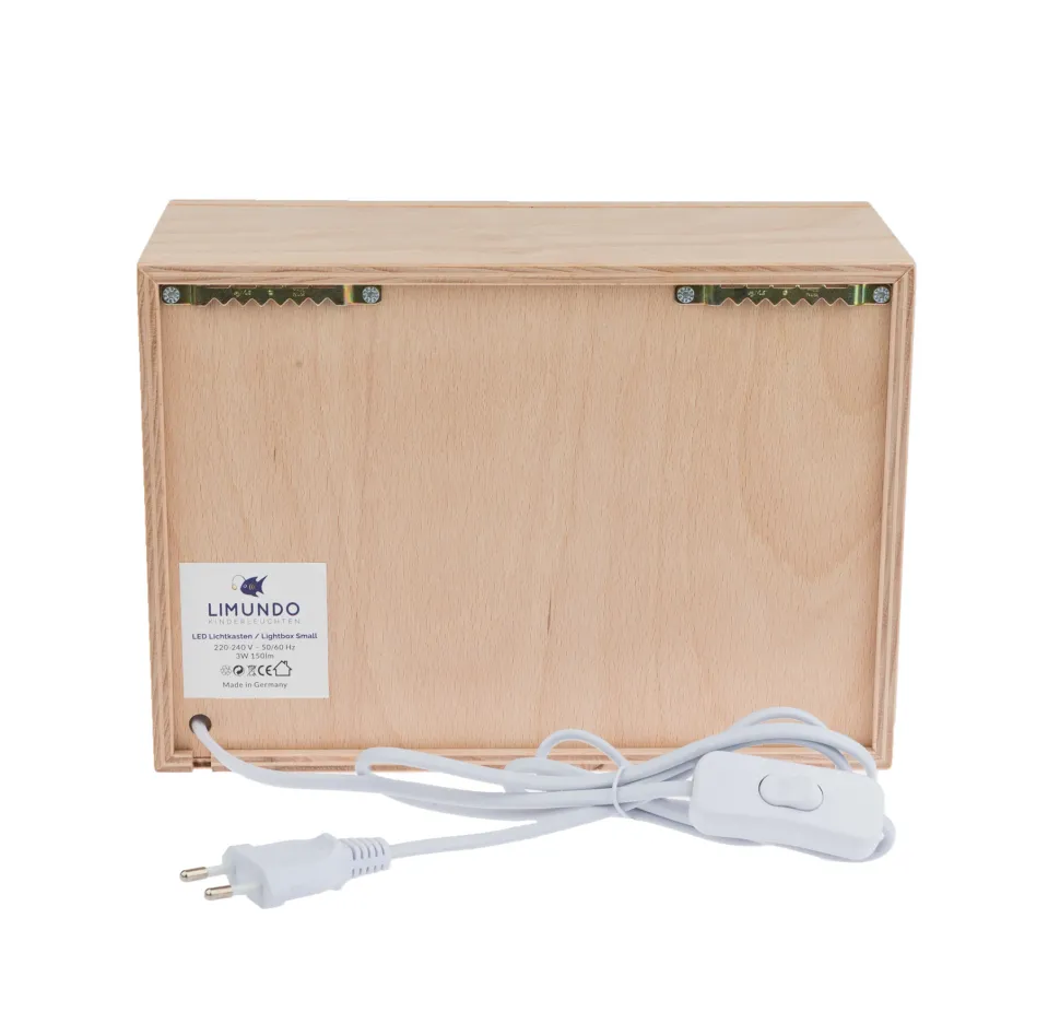 Limundo Wandlamp Rechthoekig Draw Here Beuken Hout
