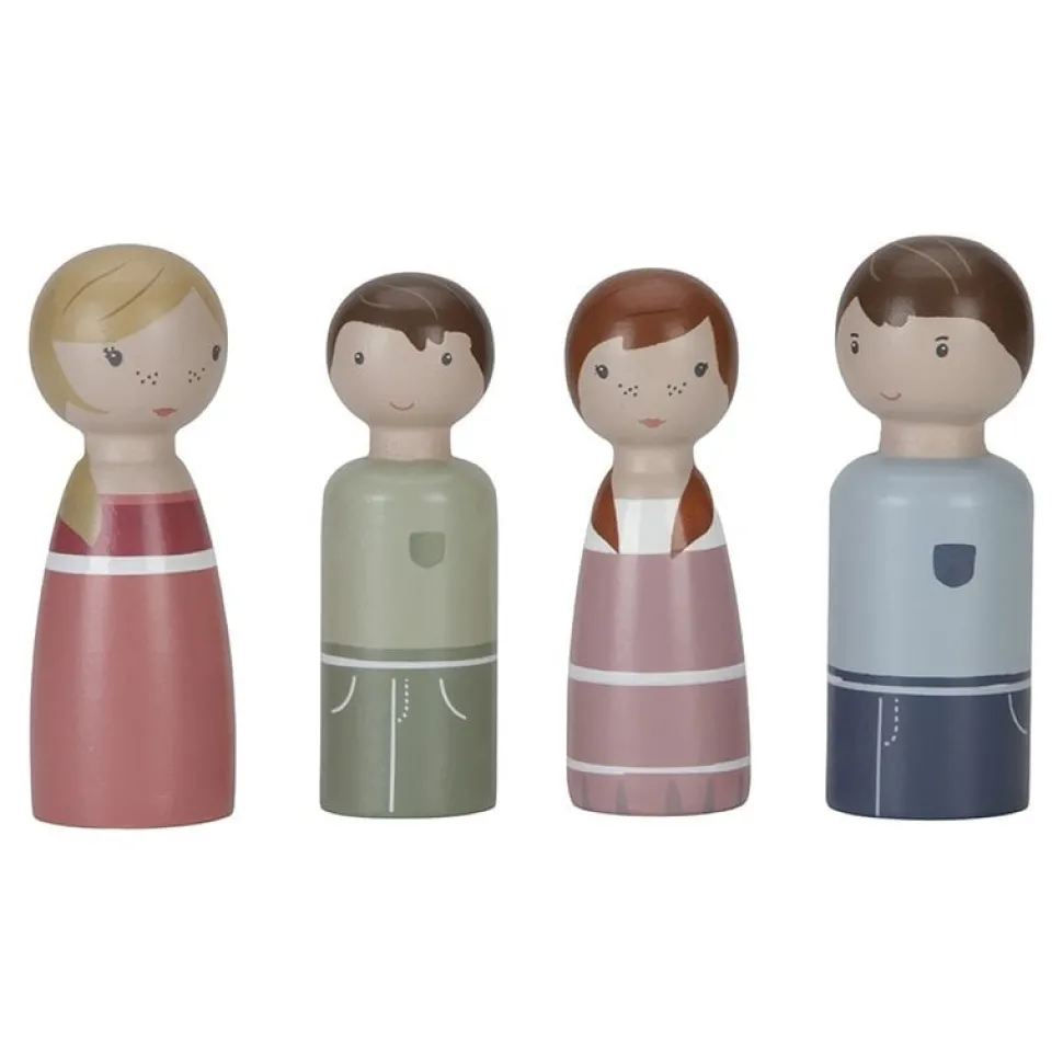 Little Dutch Aanvulset Poppenhuis Familia Rosa Hout