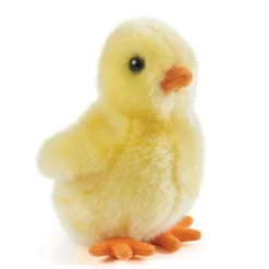 Living Nature Knuffel Kuiken Pluizig Geel