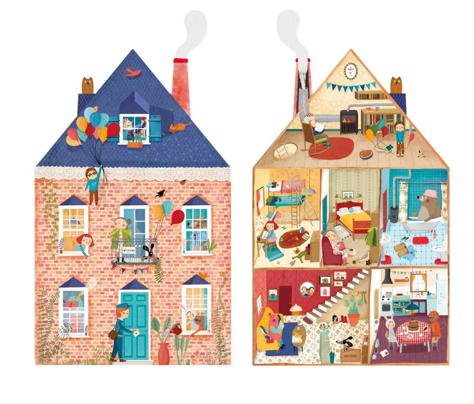 Londji Puzzel Welcome to my Home 36 pcs
