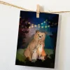 Lotte Drouen Ansichtkaart Knuffelende Dieren