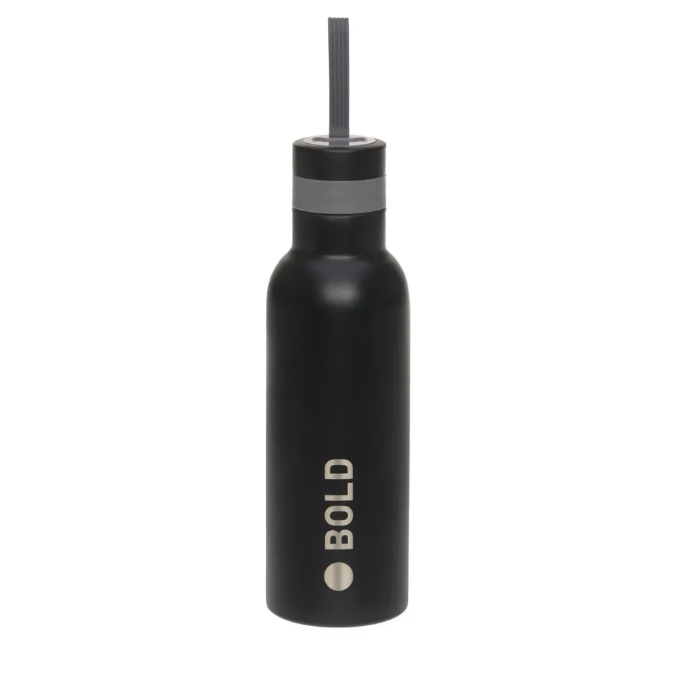 Lässig Drinkfles RVS 750ml Black