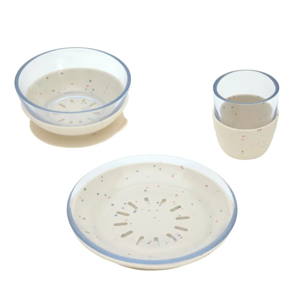 Lässig Kinderservies Set 3-delig Nature
