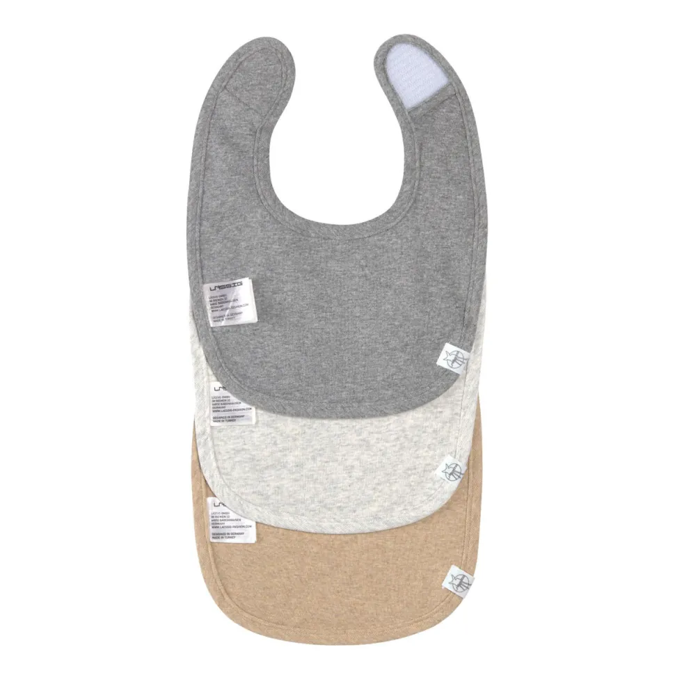 Lässig Newborn Slab GOTS Dark Grey/Light Grey/Nature