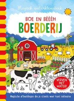 Magisch waterkleurboek Boerderij