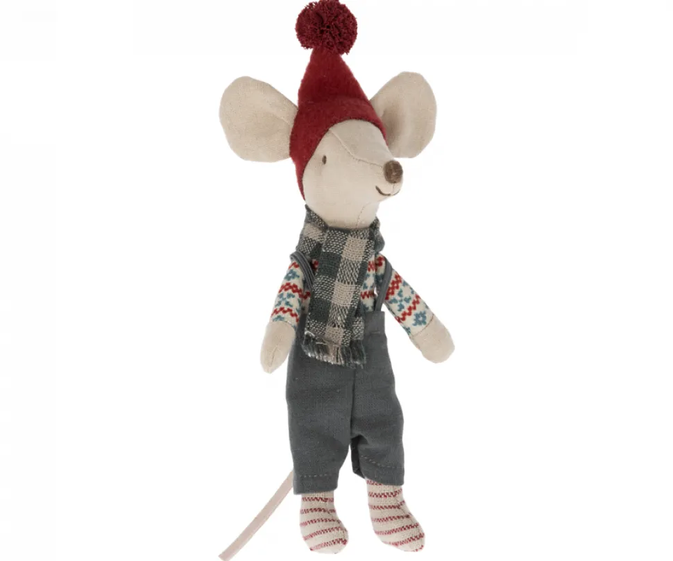 Maileg Knuffelmuis Kerstmuis Big Brother