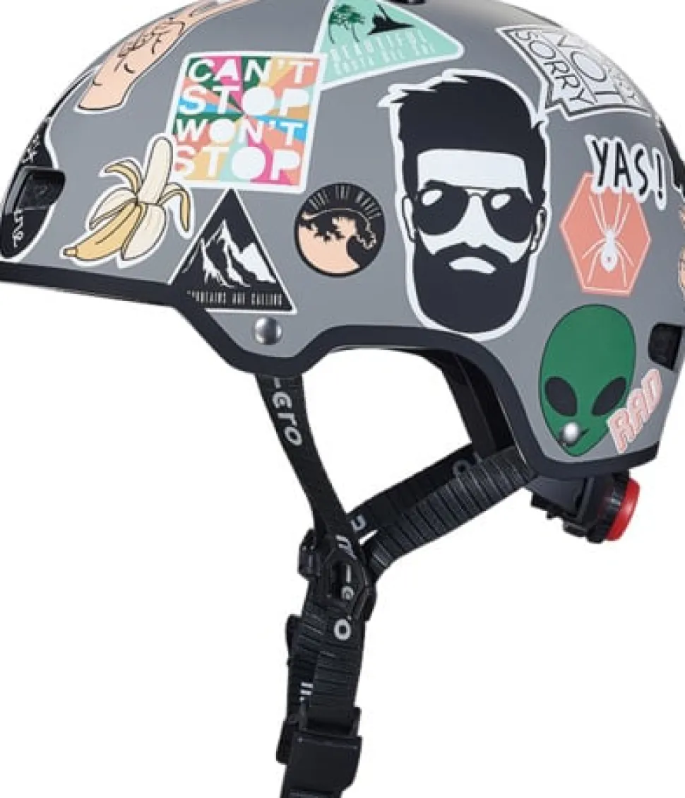 Micro Step Helm ABS Deluxe Stickers