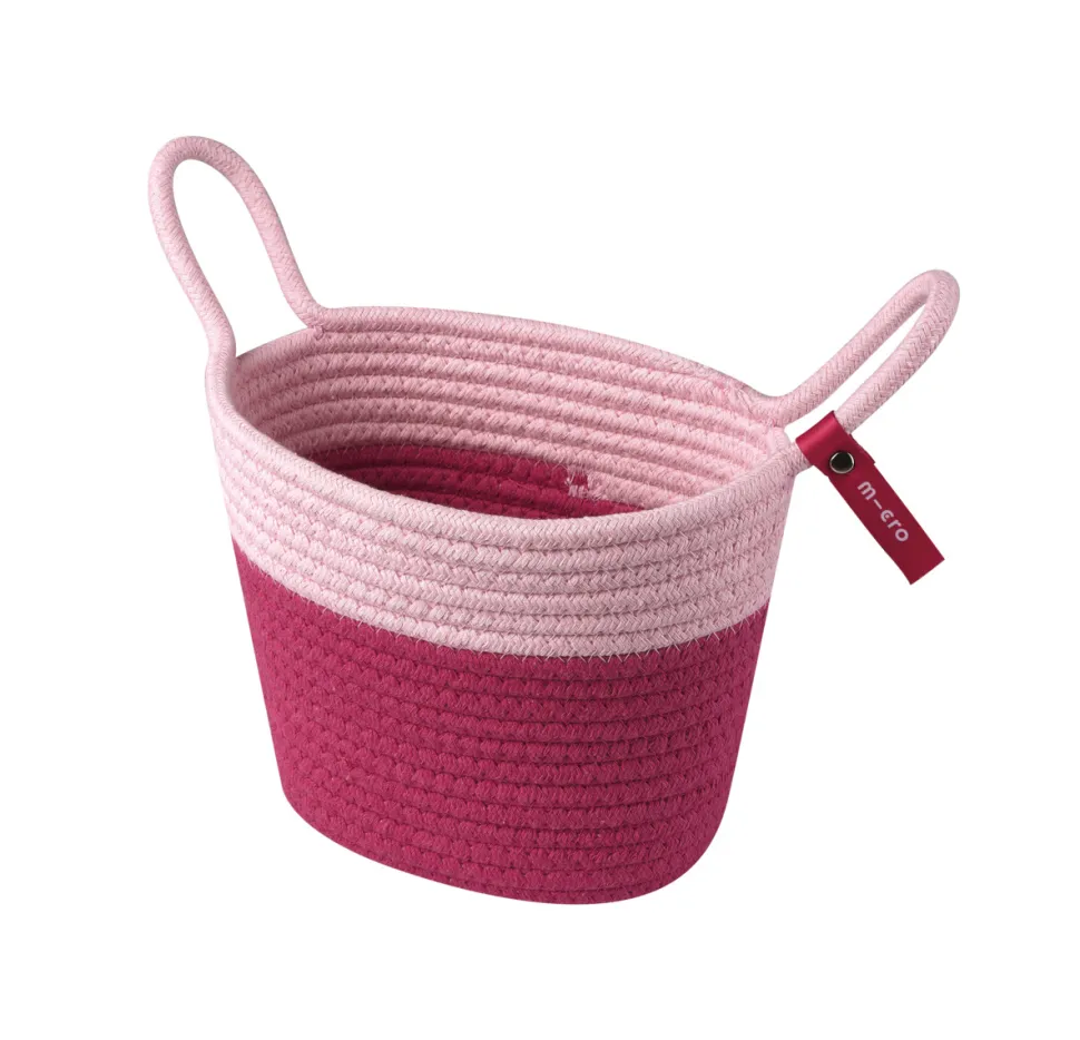 Micro Step Mandje Stepmandje Katoen Roze