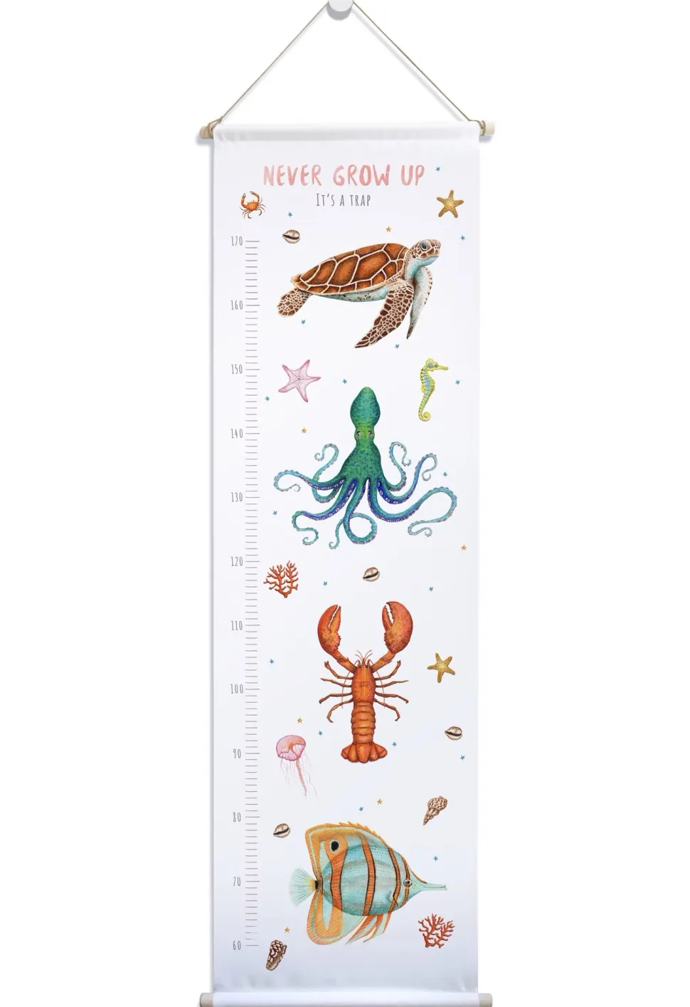 MiesToGo Groeimeter Zeedieren Roze