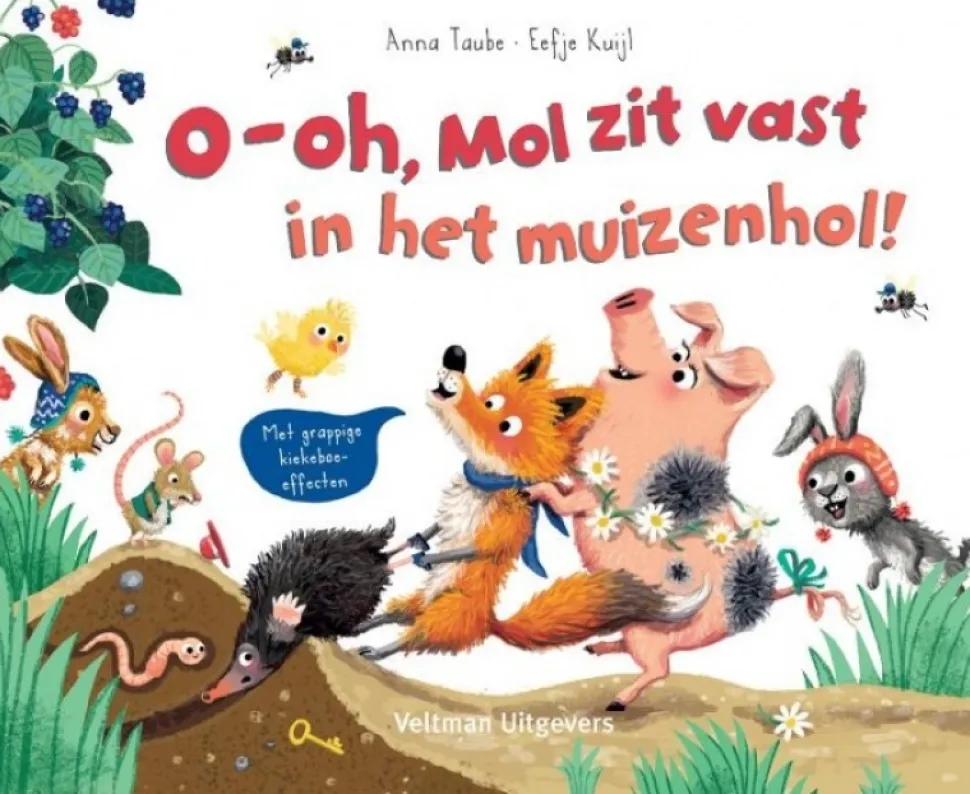 O-oh, Mol zit vast in het muizenhol!