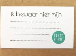 Pepermints Bewaardoosje Panter