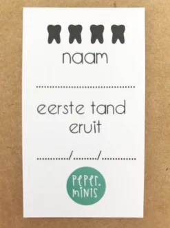 Pepermints Tandendoosje Zwanen