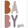 Pepermints Wenskaart Baby Girl.