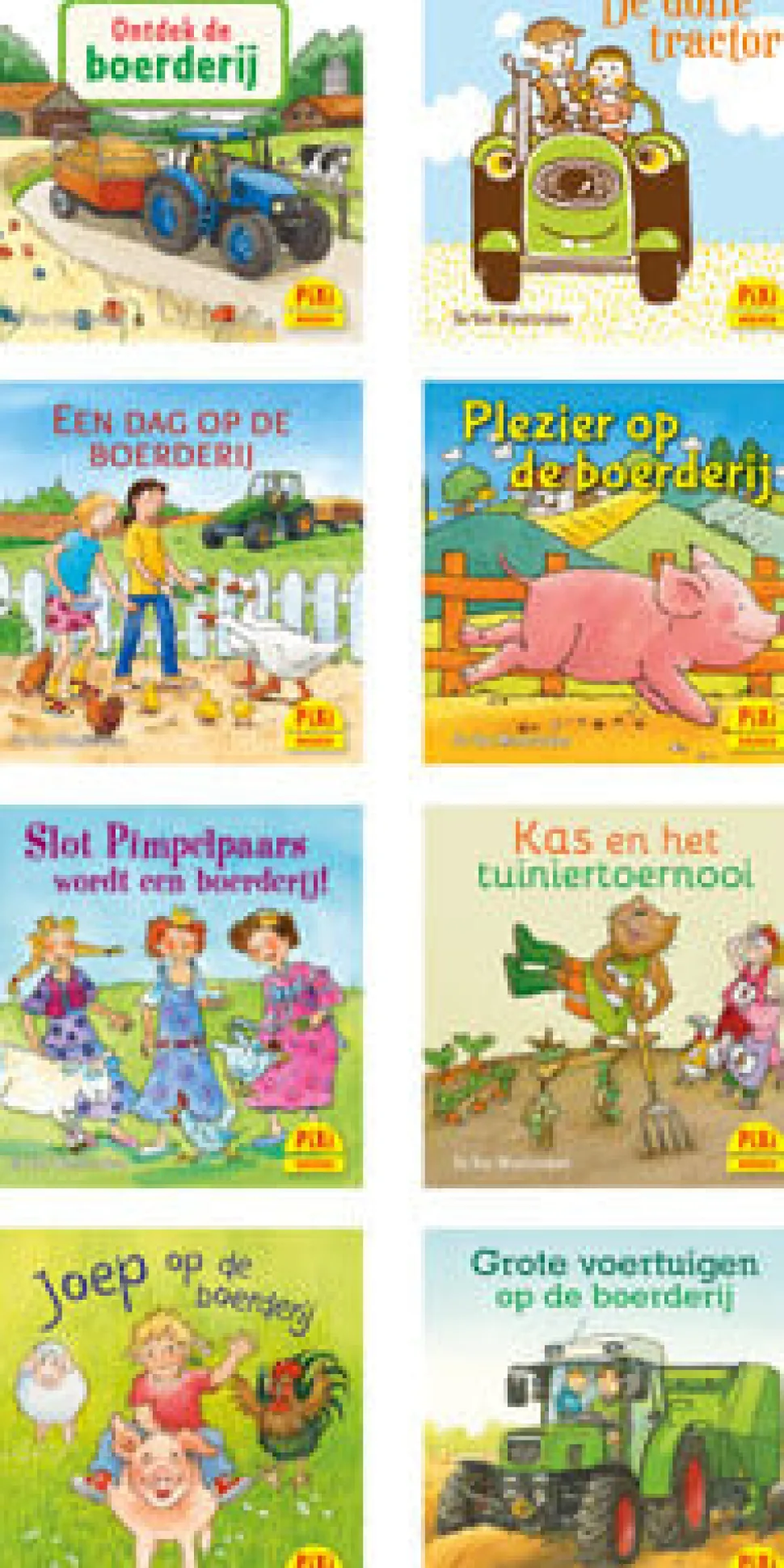 Pixi serie 11: Op de Boerderij