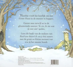 Raad een hoeveel ik van je hou IN DE WINTER