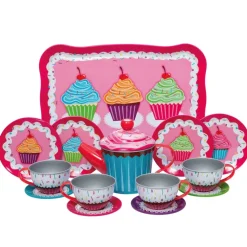 Schylling Cupcake Tin Thee Set