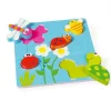 Scratch Puzzel Reliëf Tuin Hout
